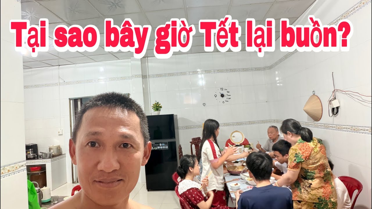 Ngồi canh nồi bánh và tự hỏi tại sao bây giờ Tết lại buồn?