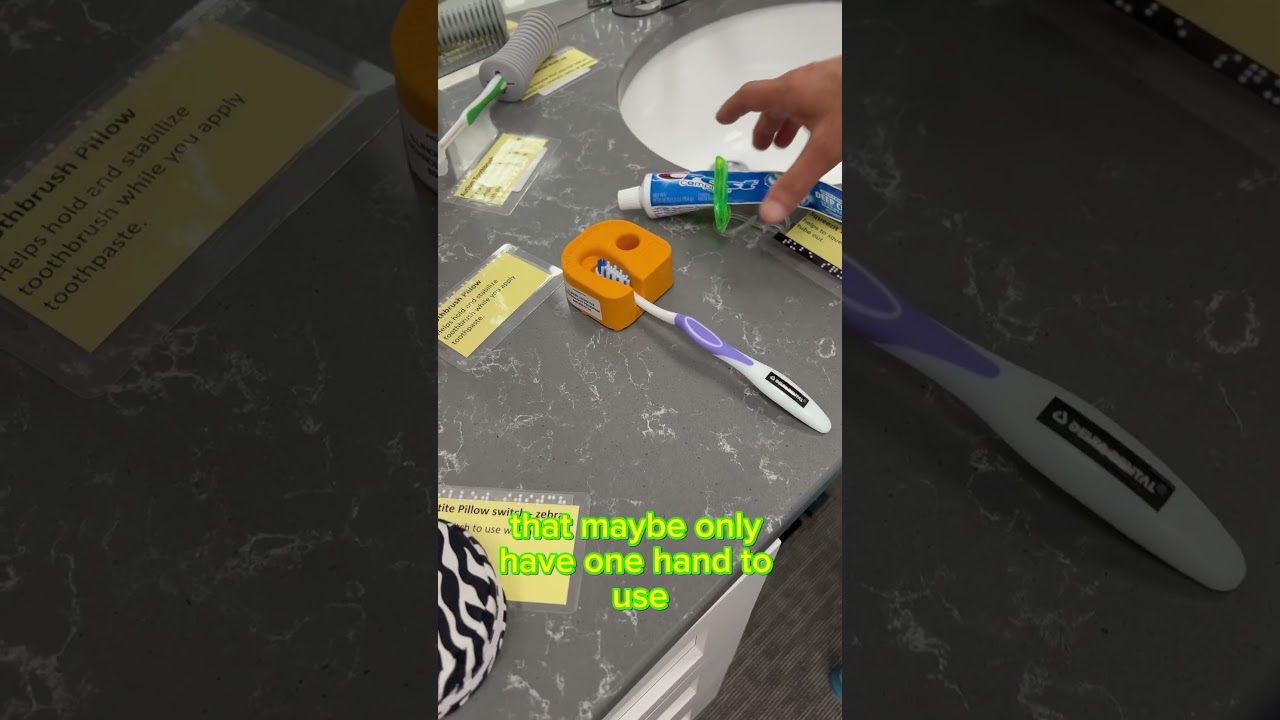 The Toothbrush Pillow #weak #grip #arthritis #stroke