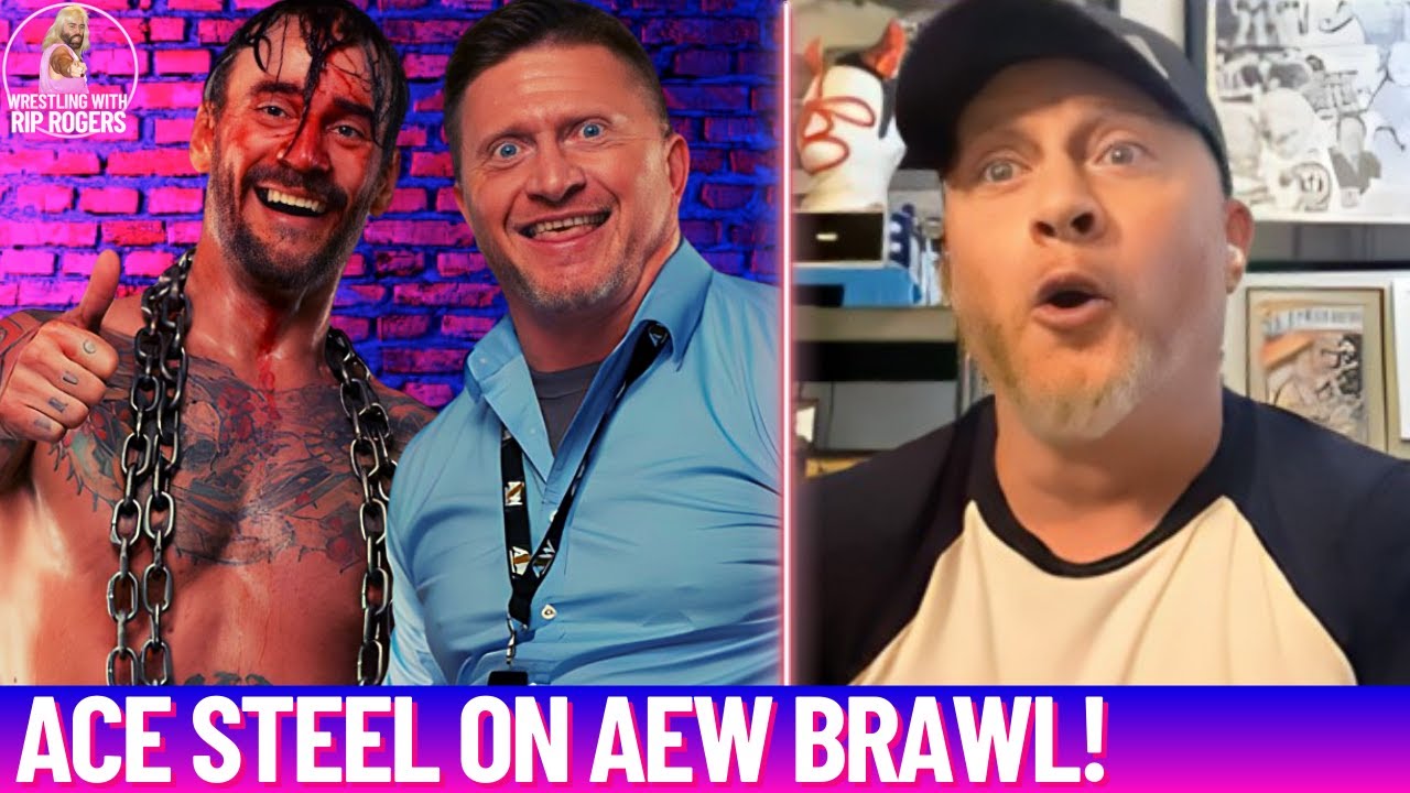 Ace Steel on AEW All Out Backstage Brawl!