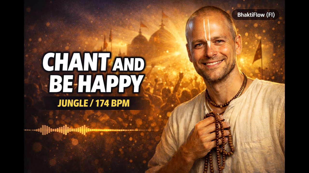 CHANT AND BE HAPPY (Jungle Mix) | Hare Krishna Maha-Mantra | BhaktiFlow (FI)