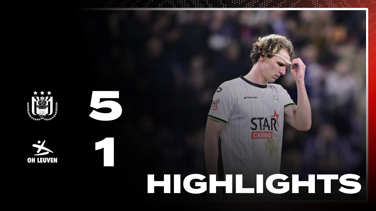 HIGHLIGHTS | JPL 25-26 | RSC Anderlecht - OH Leuven