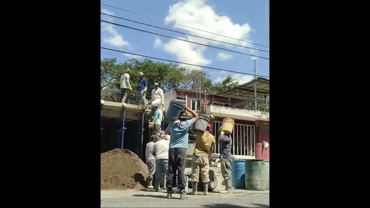 Preparare Beton La Betoniera 