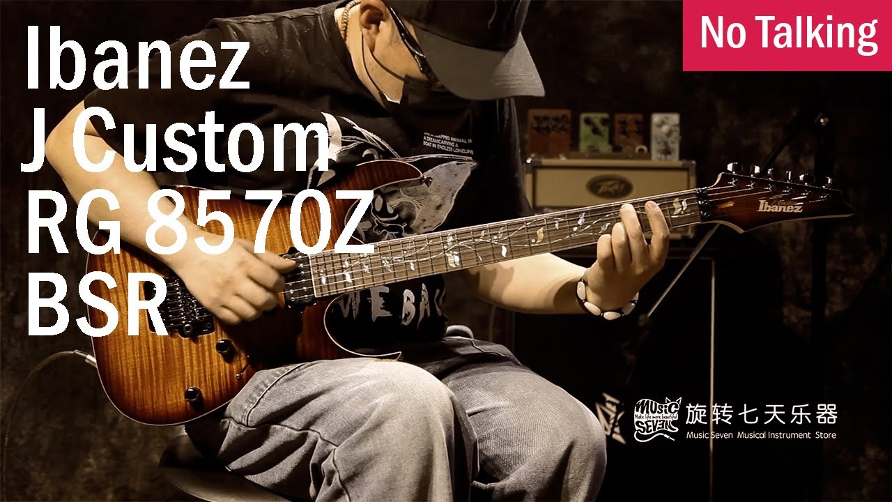 Ibanez J Custom RG8570Z BSR | No Talking