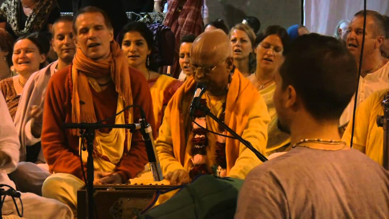 Kirtan Mela Nama Yajna with H.H. Lokanatha Swami 04.09.2012 in Feriendorf Hoher Hain- Germany