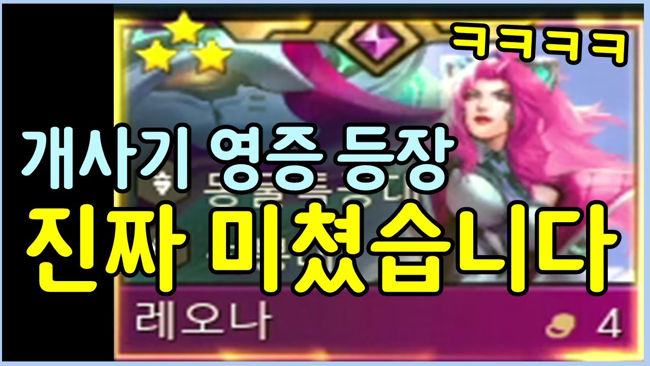 나오면 꼭 집어야 되는 미친 영웅 증강체 ㄷㄷㄷㄷㄷ