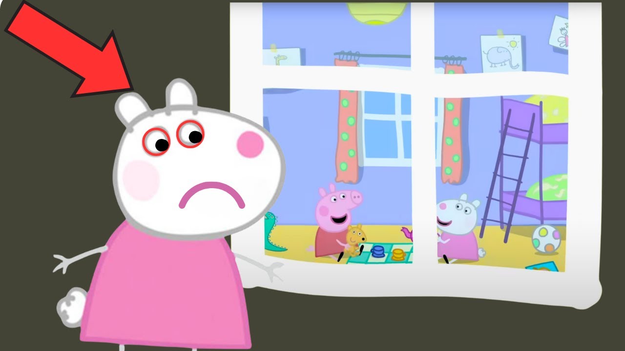 Is SUZY SHEEP'S EVIL TWIN Real? Peppa Pig Theory