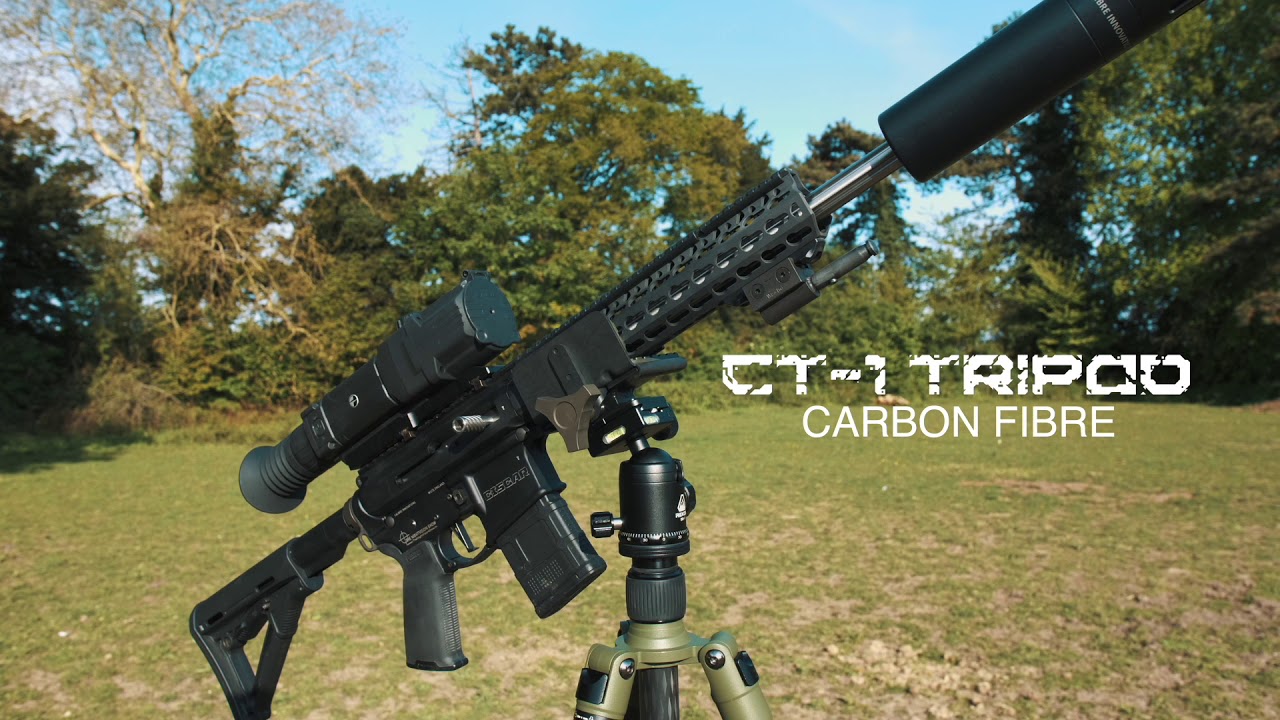 The Wicked Lights REKON Carbon Rifle Tripod System