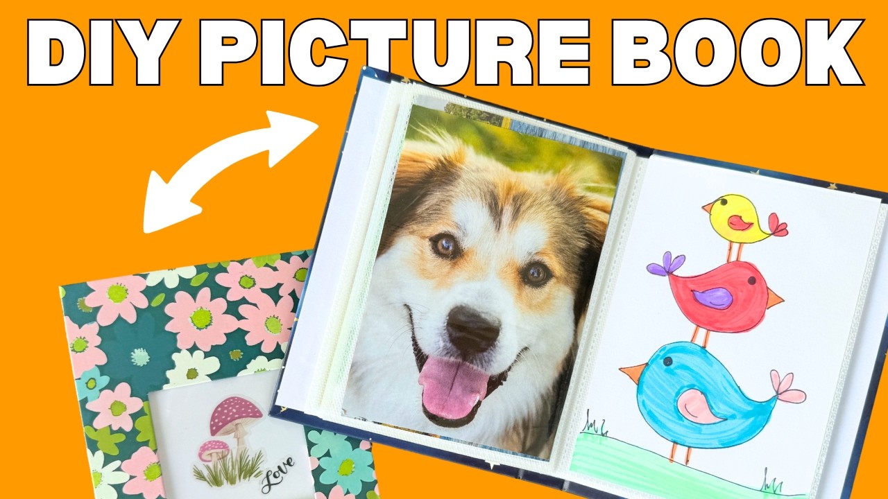 EASY DIY PICTURE BOOK | Fun Gift | OCC Shoebox Craft