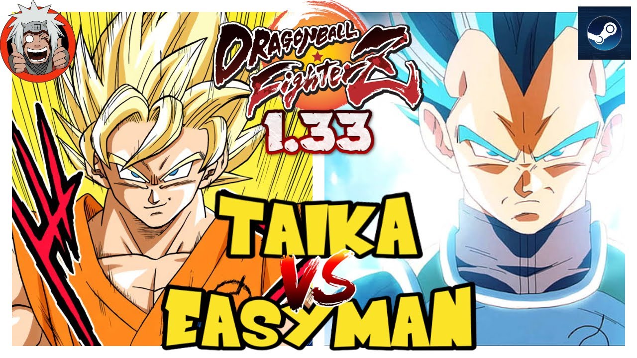 DBFZ Easyman vs Taika (VegetaSSJ, GokuSSJ, Gohan) Vs (VegetaSSB, Janemba, A17)