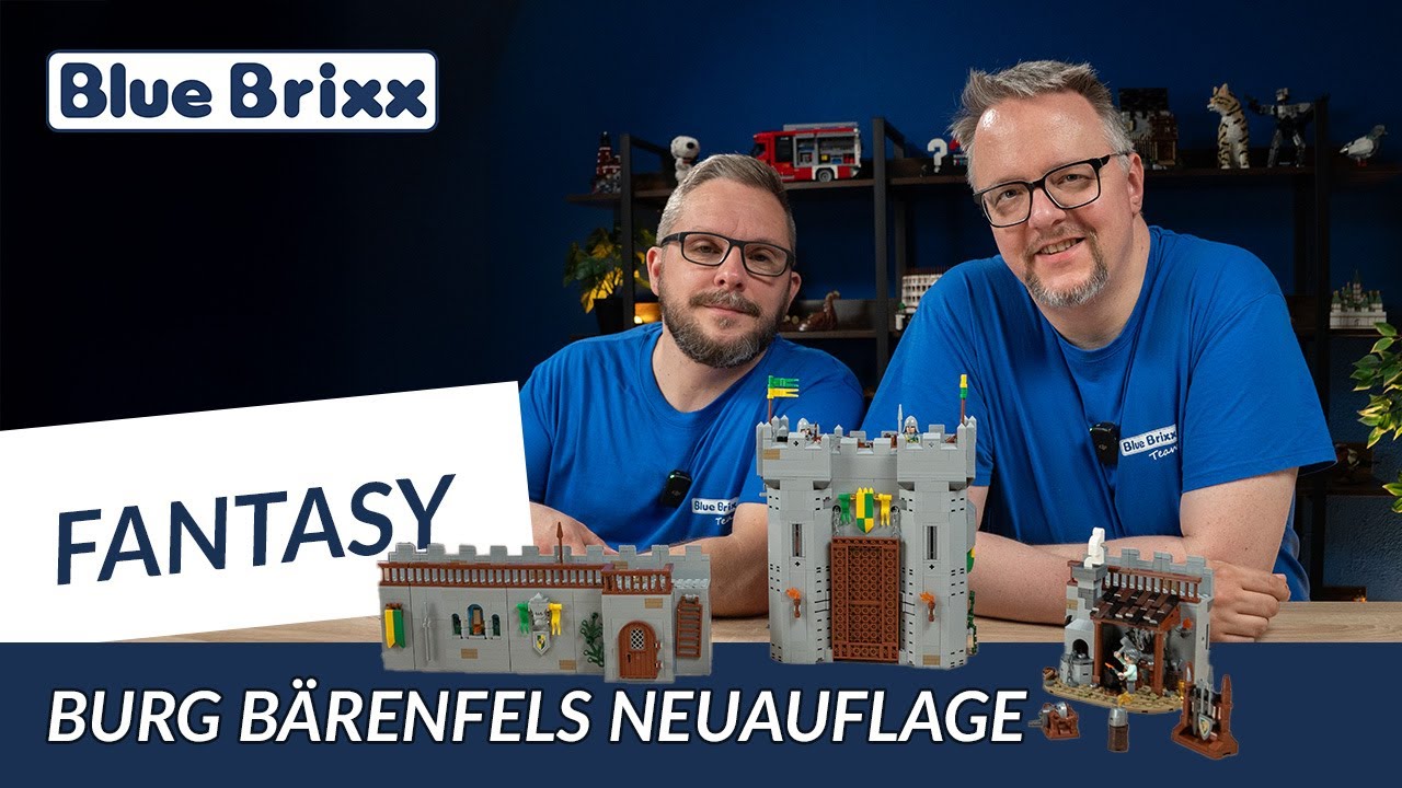 Burg Bärenfels Torhaus – Jetzt als BlueBrixx Pro! Sowie der Schmied & Mauererweiterung!