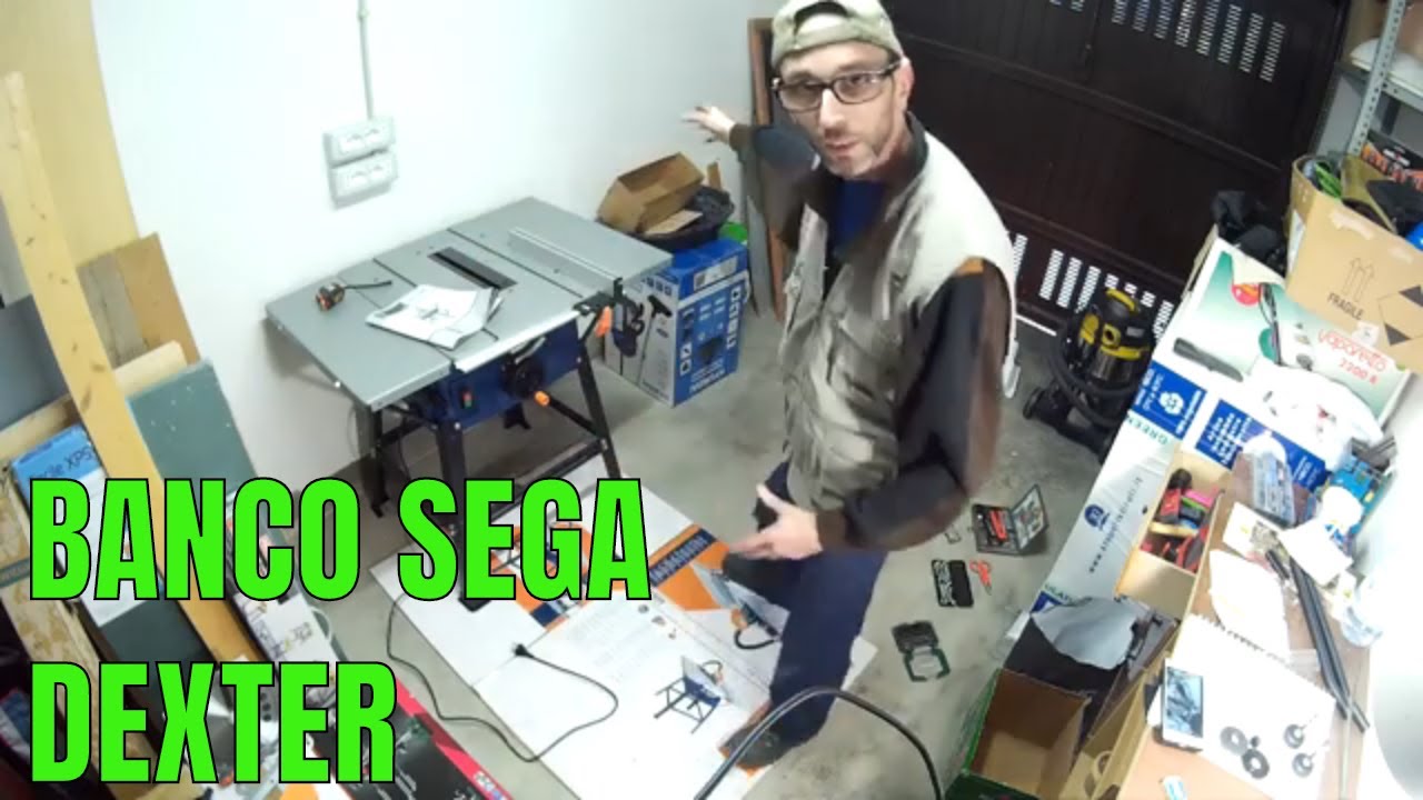 Montaggio banco sega dexter Ts100S