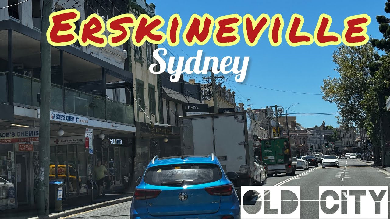 Oldest city in Sydney | was a Awesome Drive on Erskineville streets
