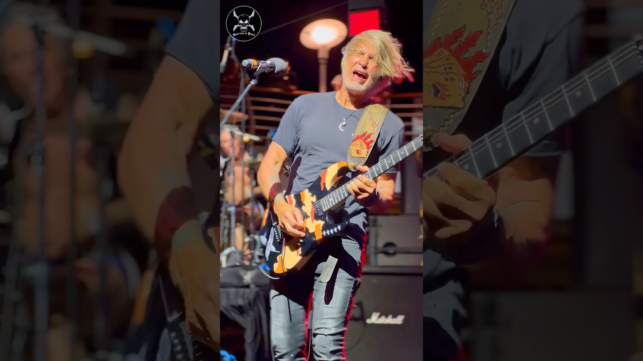 ‼️George Lynch SLAYS “River of Love” Solo on the Monsters of Rock POOL Stage! 🤯 @MastersofShred
