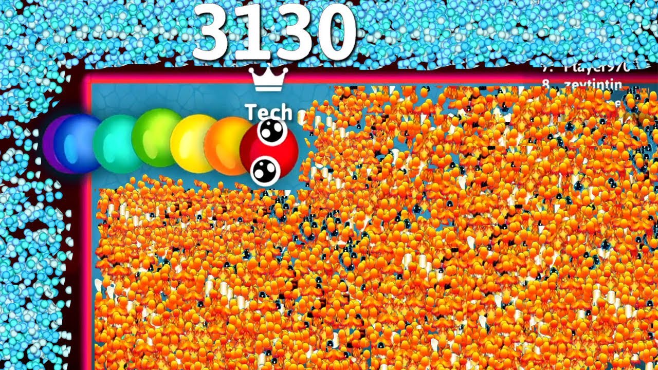 OMG🐍 RAINBOW SNAKE GOT DELICIOUS SNAKE FOOD PARTY IN SNAKE IO EVENT MAP🐍 BEST EPIC SNAKE IO GAMEPLAY