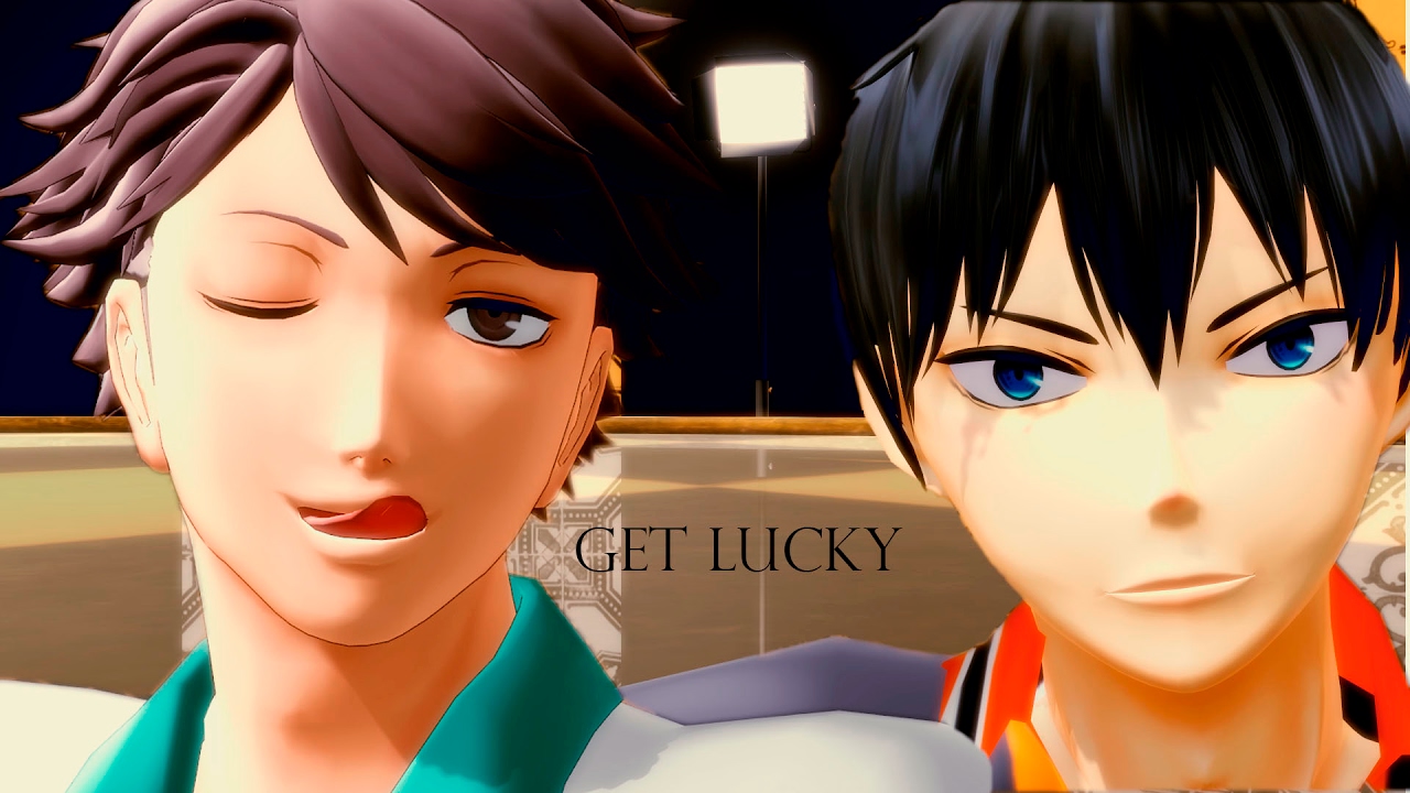 【MMDHQ!!】『 ハイキュー!! 』KAGEYAMA ･ OIKAWA | GET LUCKY