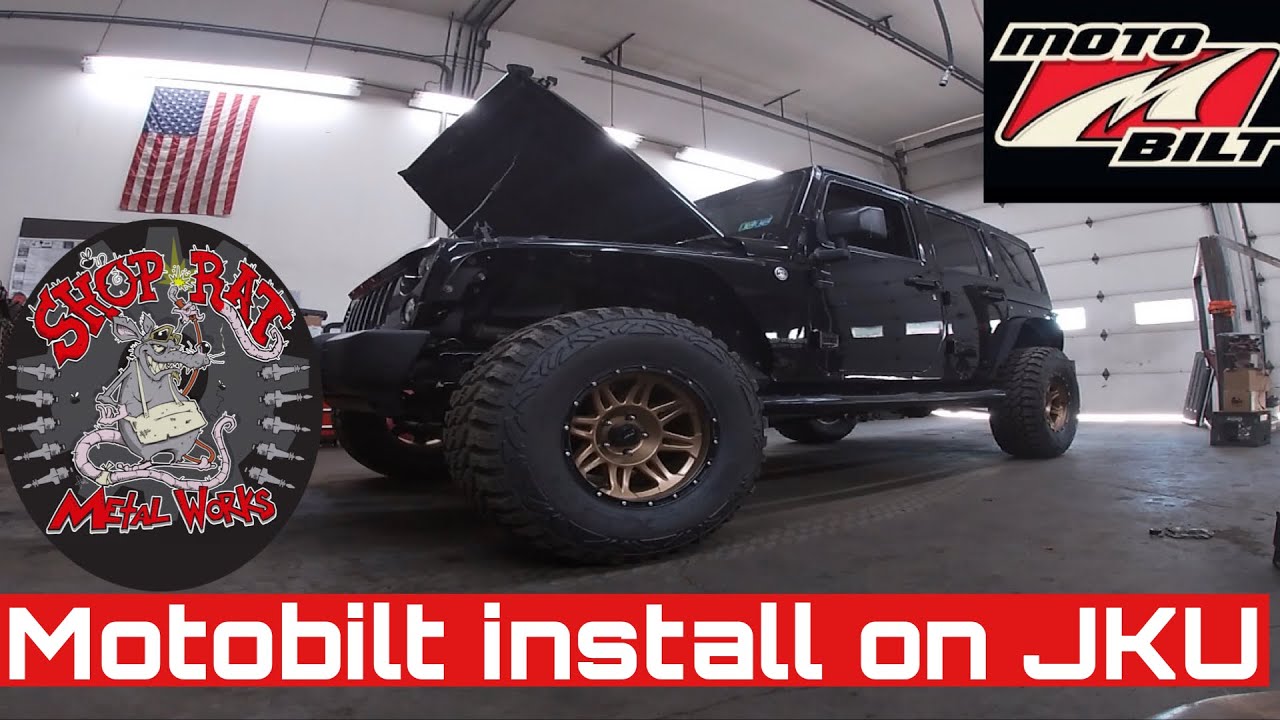 Installing Motobilt inner fenders and sliders on Jeep JKU