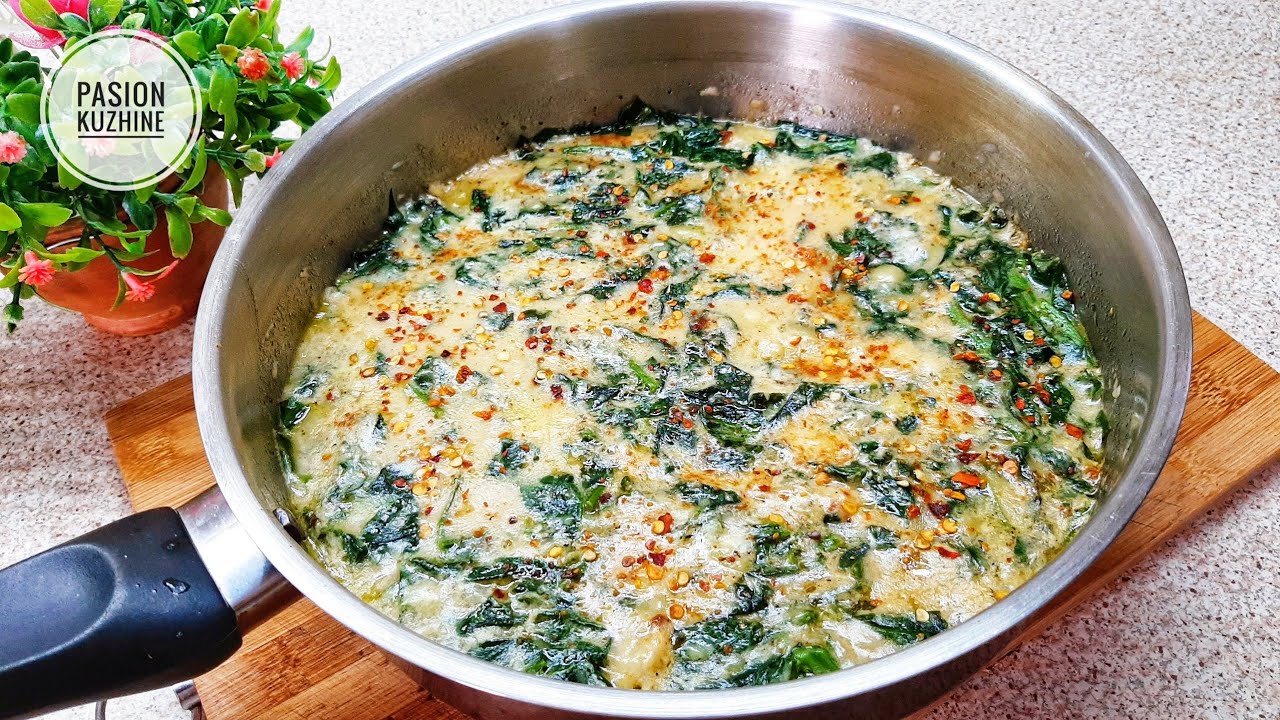 Vetëm dy patate dhe një dore spinaq kërkon kjo recetë e shpejt ne tigan/përgatiteni se do ju kënaqi!