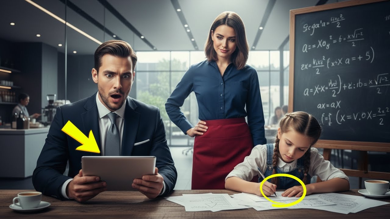 Millionaire CEO Discovers The Waitress Secretly Taught His Daughter Advanced Math — Truth Stuns Him