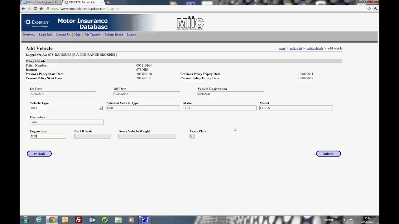 MID Update | Motor Trade Insurance | Road Risk Insurance