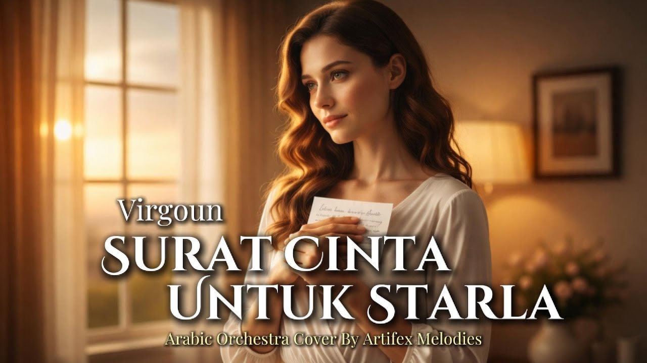 Surat Cinta Untuk Starla – Virgoun | AI Cover Arabic Orchestra, Bikin Galau