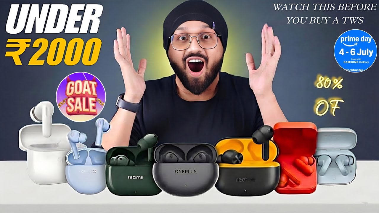 STOP buying Trash⚡️Only 5 Best Earbuds Under 2000 In Amzon & Flipkart GOAT Sale⚡️Best TWS Under 2000