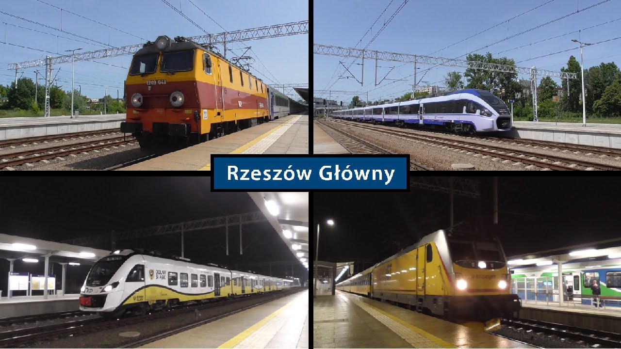 22 pociągi na stacji Rzeszów Główny