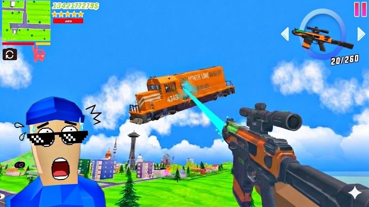 THE NEW SUPER WEAPON IN DUDE THEFT WARS !!! 🥶😍