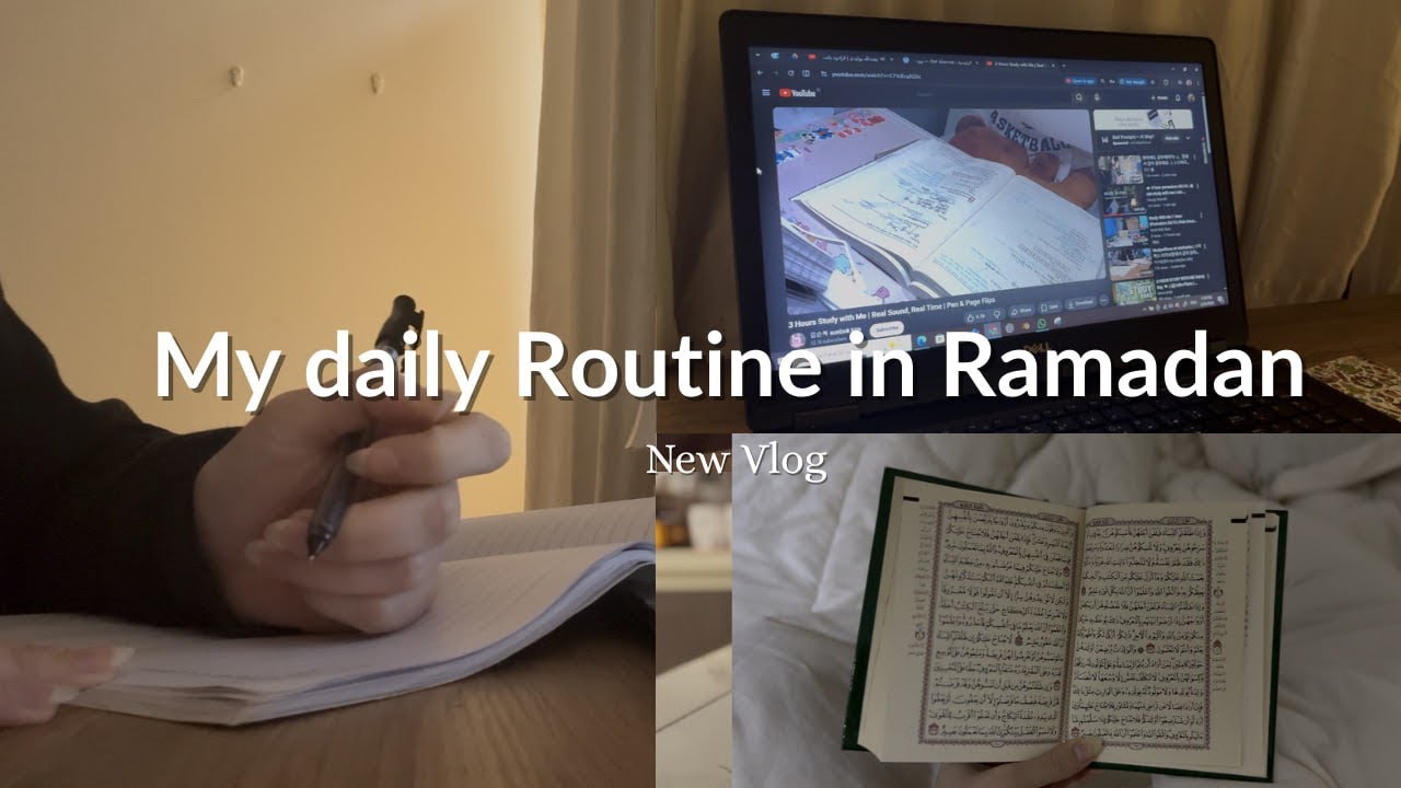 My Daily Routine in Ramadan , work from Home 🤍