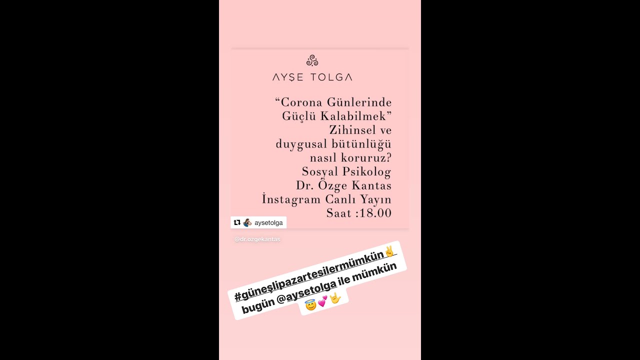 Corona Günlerinde Güneşli Pazartesiler Nasıl Mümkün?