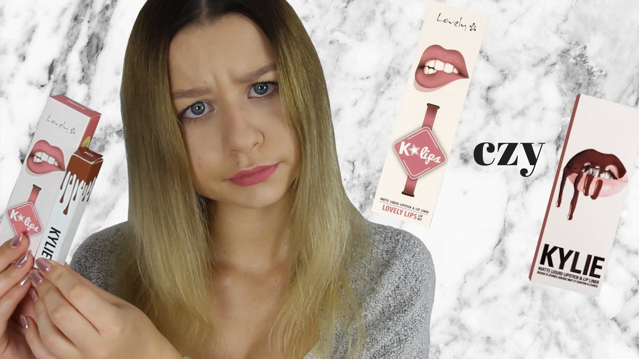 K Lips Lovely vs. pomadki Kylie Jenner | Porównanie