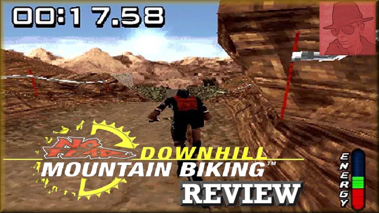 No Fear Downhill Mountain Biking - PS1 - with Commentary !!