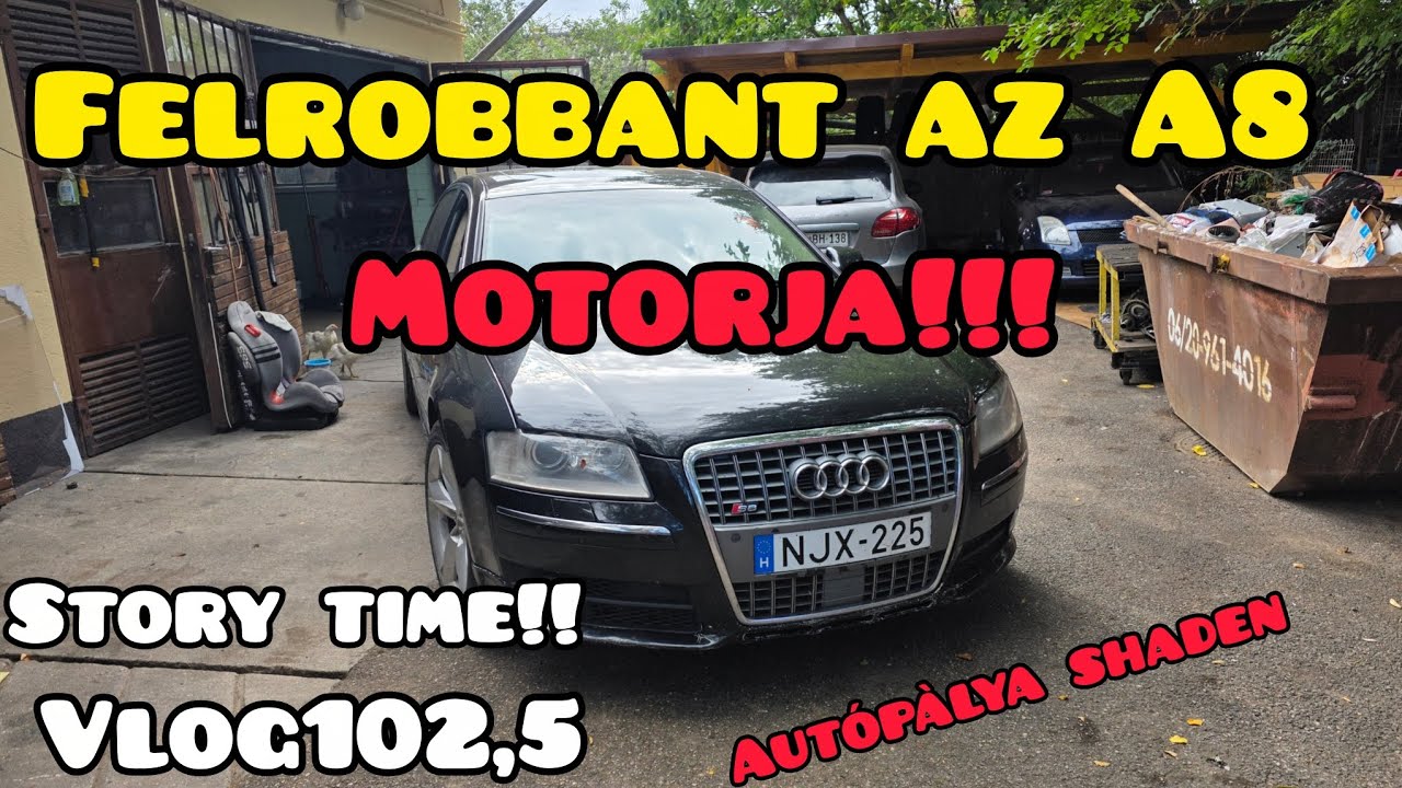 LEROBBANTAM AZ AUTÓPÀLYÁN..... A8 KAPUT????