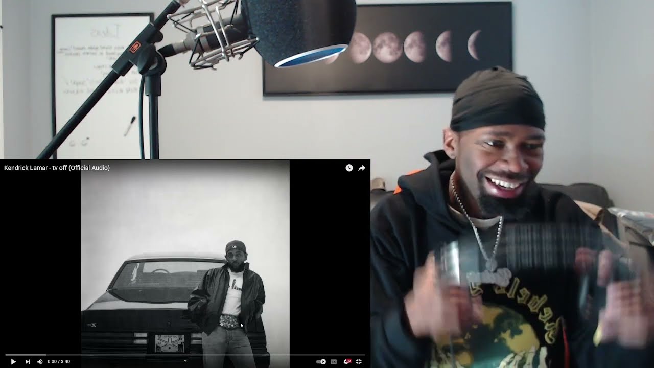 WAYNE RESPONDED! Kendrick Lamar - tv off (Official Audio) REACTION!