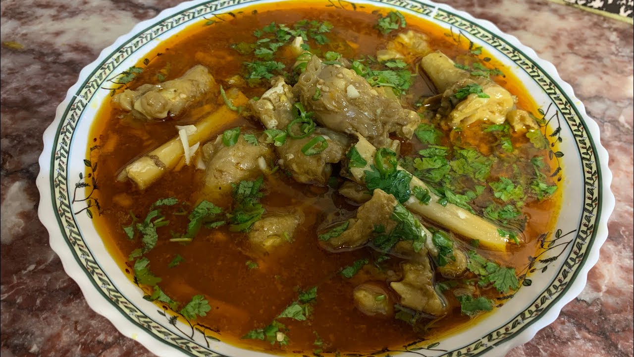 Easy And Authentic Mutton Paya Recipe |Recipe by Kitchen with Fizzah komal
