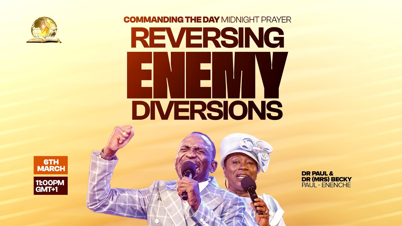 COMMANDING THE DAY MIDNIGHT PRAYER REBROADCAST || REVERSING ENEMY DIVERSIONS || 07-03-2026
