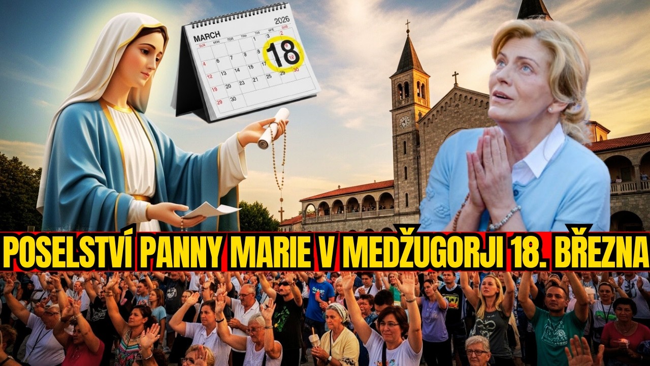 Mirjana obdržela 18. března šokující poselství od Panny Marie pro svět