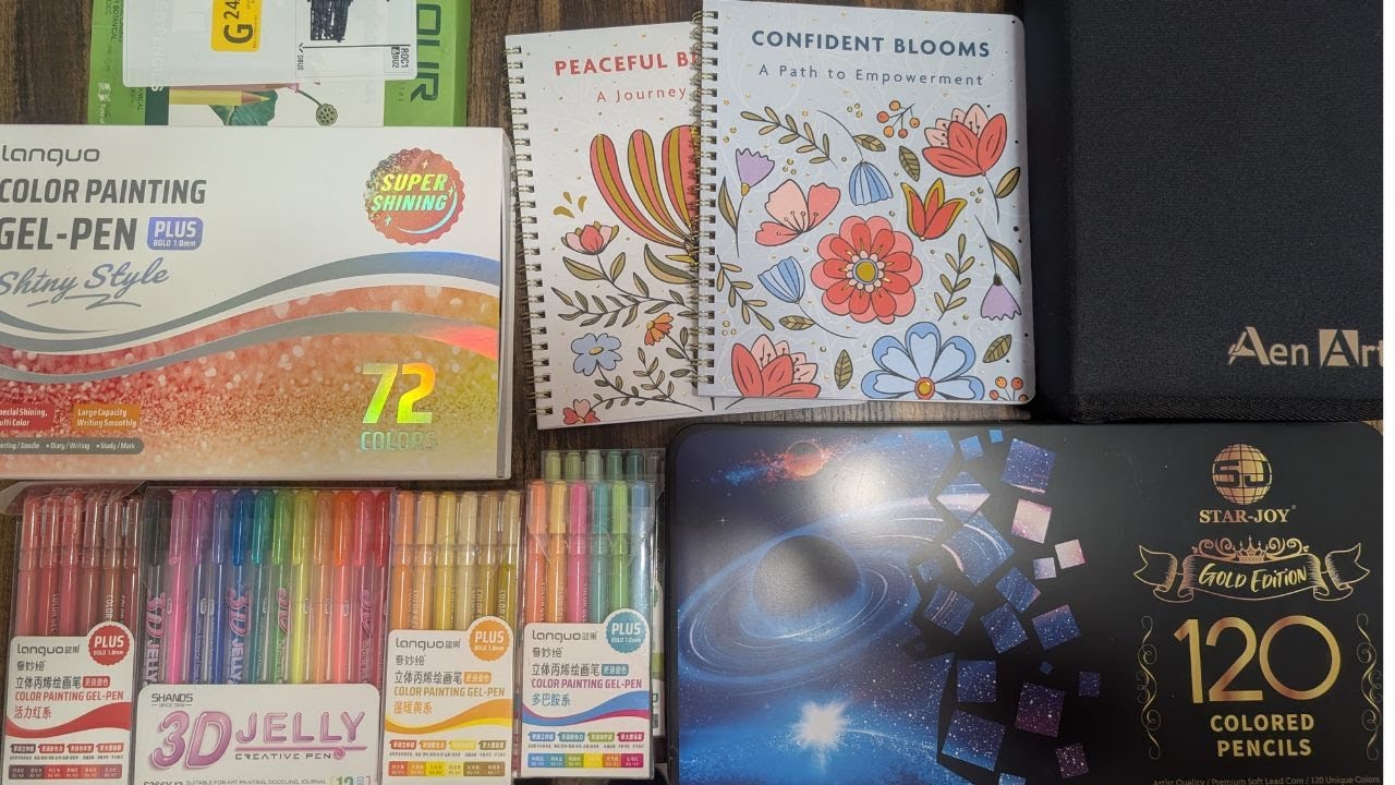 HUGE AMAZON AND TEMU ADULT COLORING HAUL