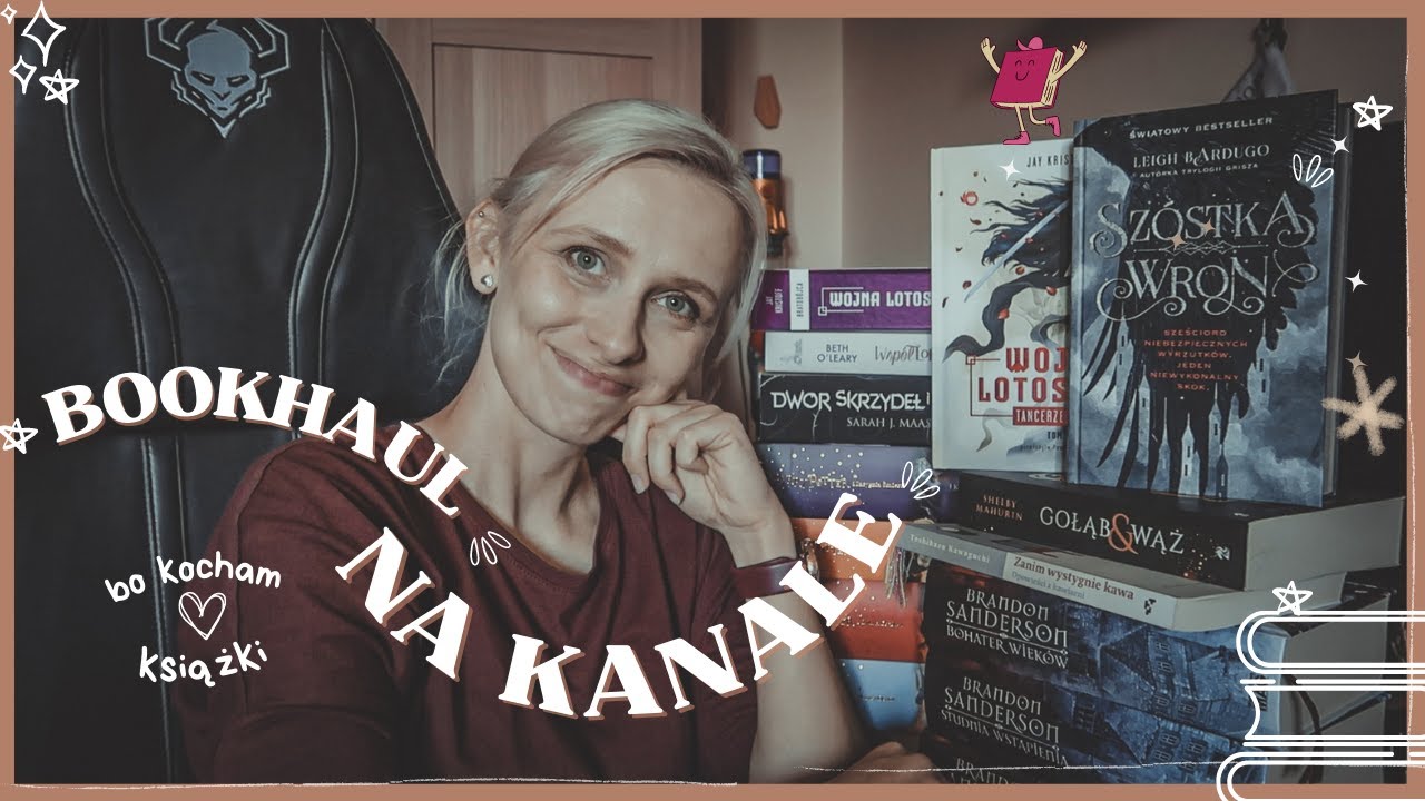 BOOKHAUL na LATO🌼 - jak namówiłam syna do czytania📚( Sanderson, Kristoff Jay, Harry Potter )