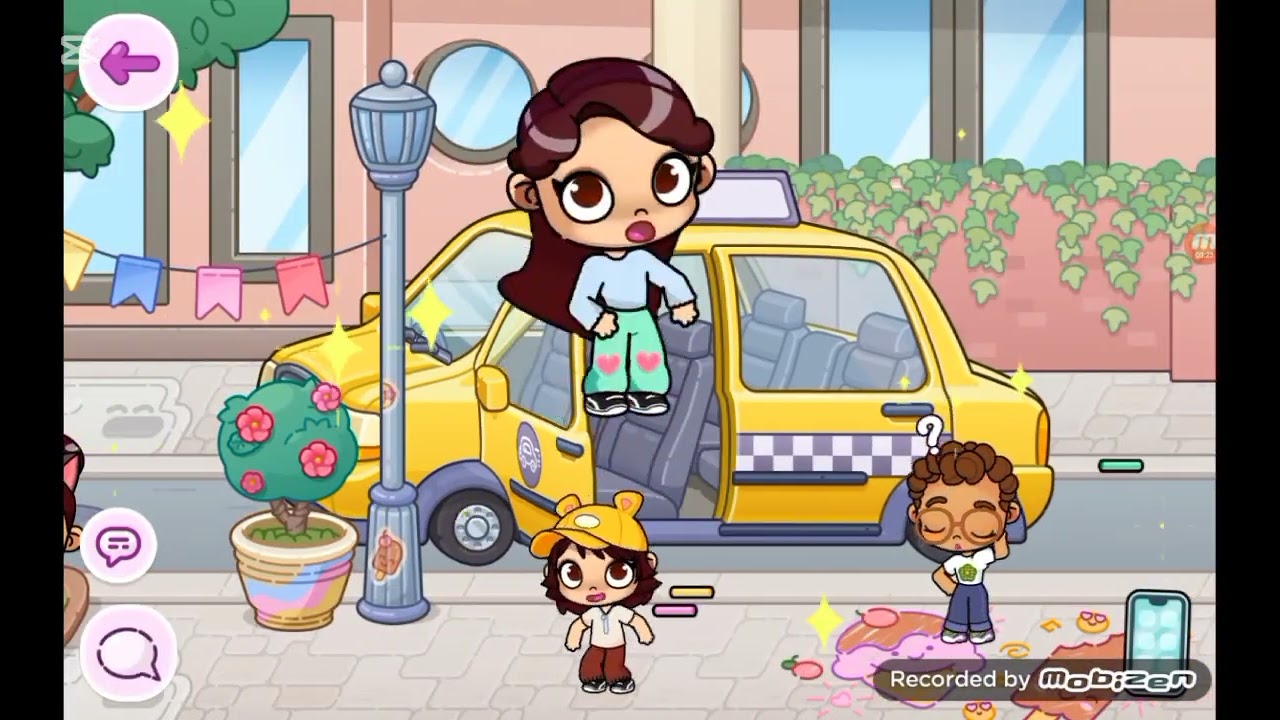 Jugando con mi amiga pequeña