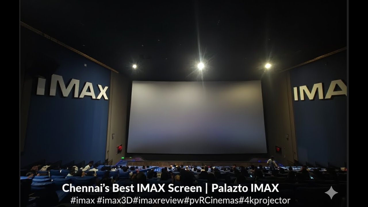 Chennai's Best IMAX Screen | Palazzo IMAX #imax #imax3d #imaxreview #pvrcinemas #4kprojector