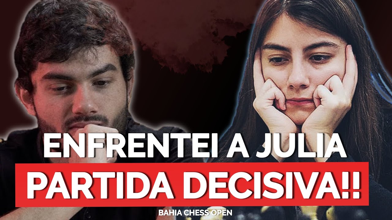Enfrentei a Julia Alboredo na partida decisiva!