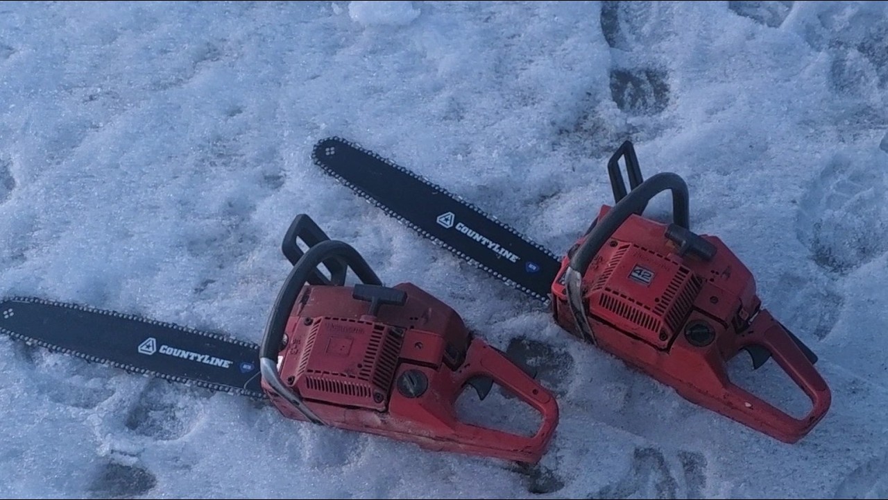 Husqvarna 238 & 242 Small Saws. A little Two Stroke Reality Check As Well