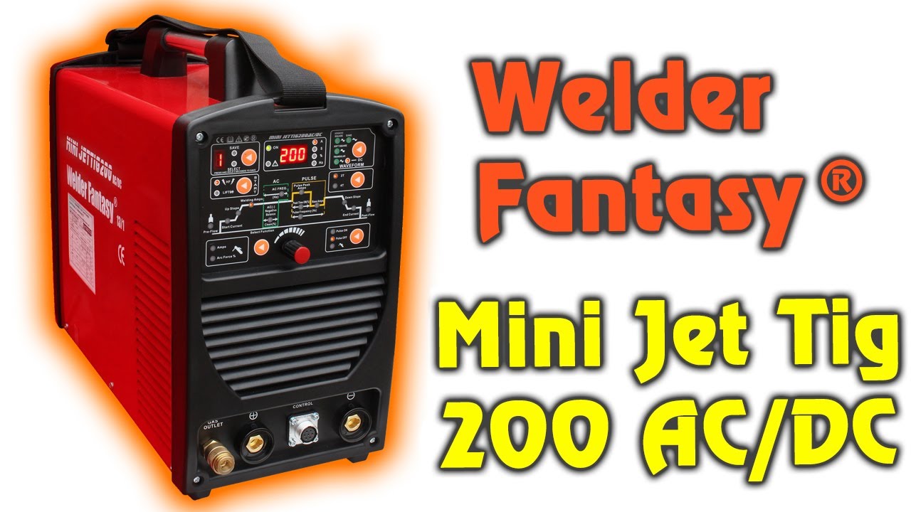 Welder Fantasy Mini Jet Tig AC/DC 200