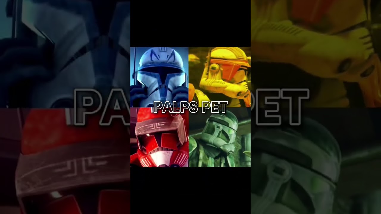 Rex vs Cody vs Fox vs Gree (Clone Wars) #starwars #edit