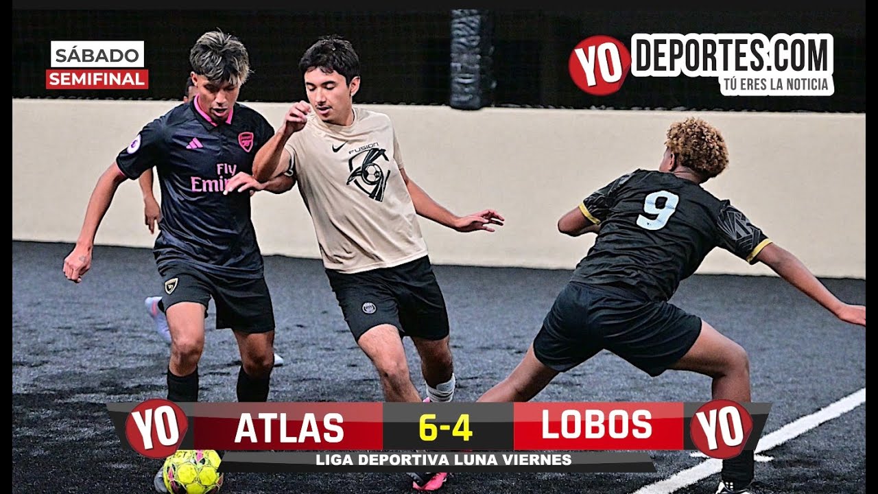 Atlas 🆚 Lobos City Star Sábado Semifinal Liga Deportiva Luna #yodeportes