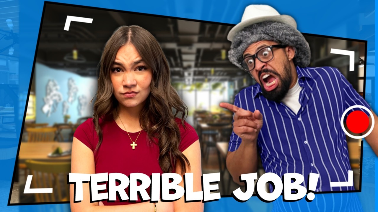 SURVIVING THE WORST FIRST JOB! 😳 (Reese @THEROCKSQUAD  )