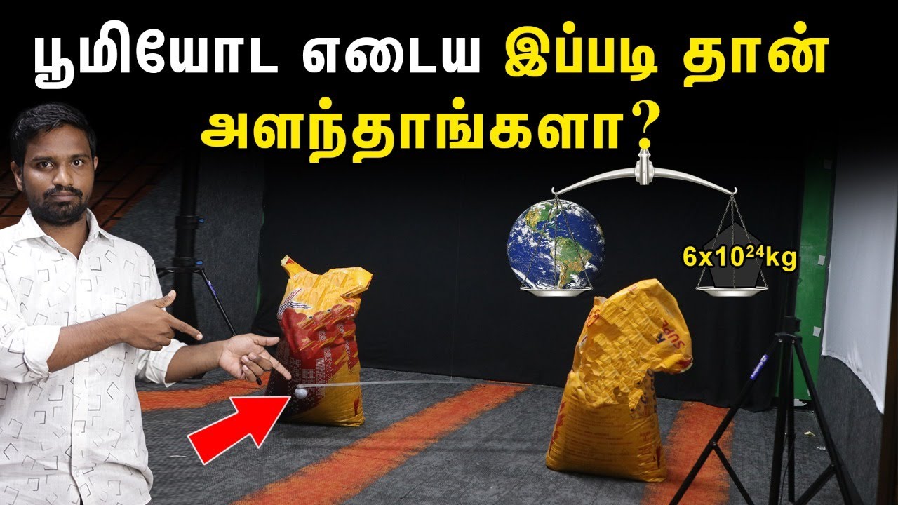 How mass of earth is calculated? | Gravity Visualised | Space time Fabric | Newton law of Gravity