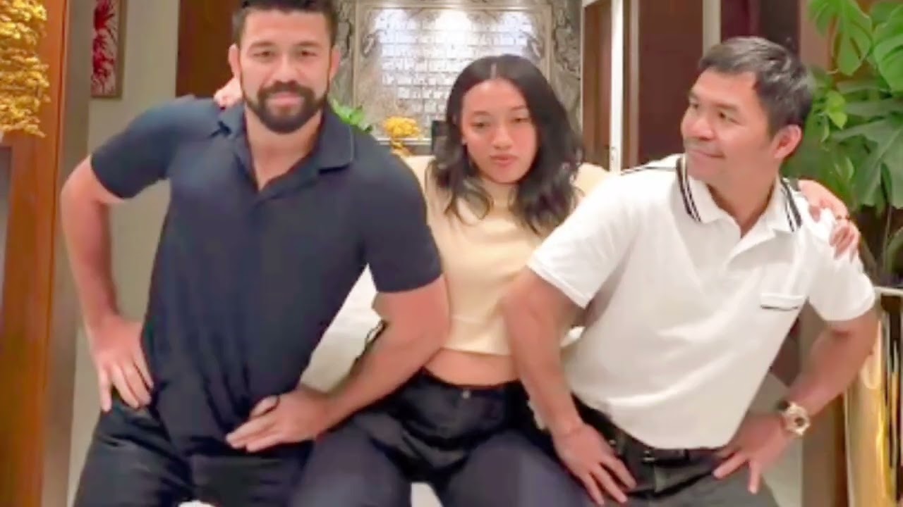 Manny Pacquiao with Mark 