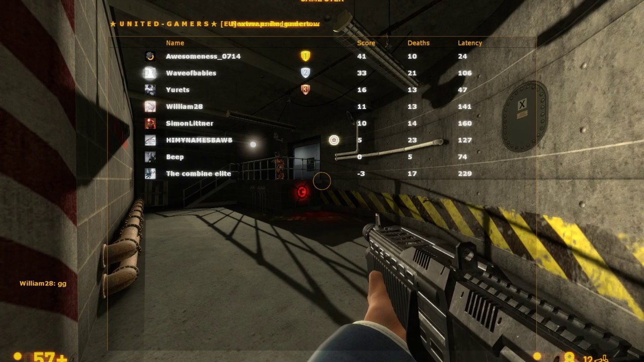 Black Mesa Multiplayer - Deathmatch on dm_subtransit #2