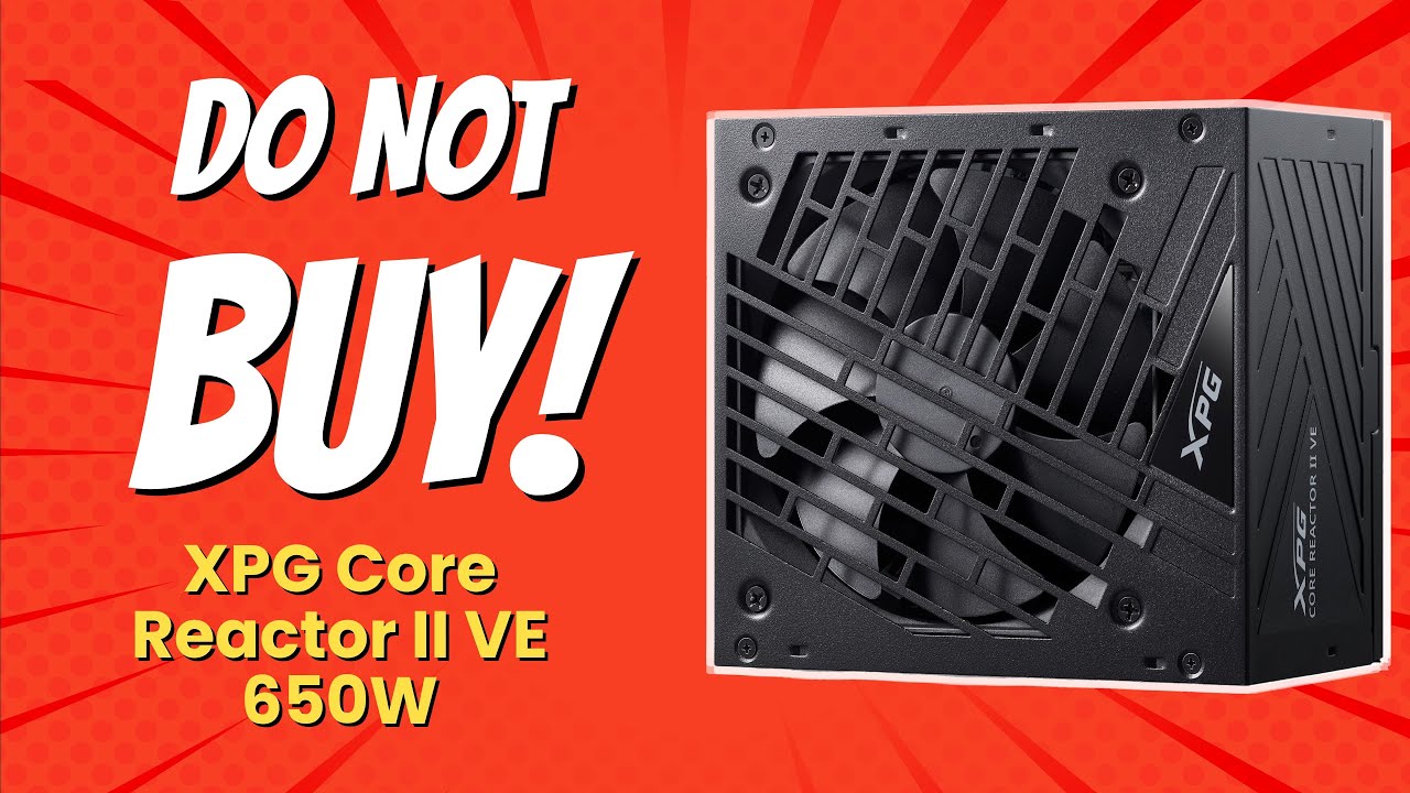 Обзор XPG Core Reactor II VE 650W | 7 причин не покупать ⚠️💸